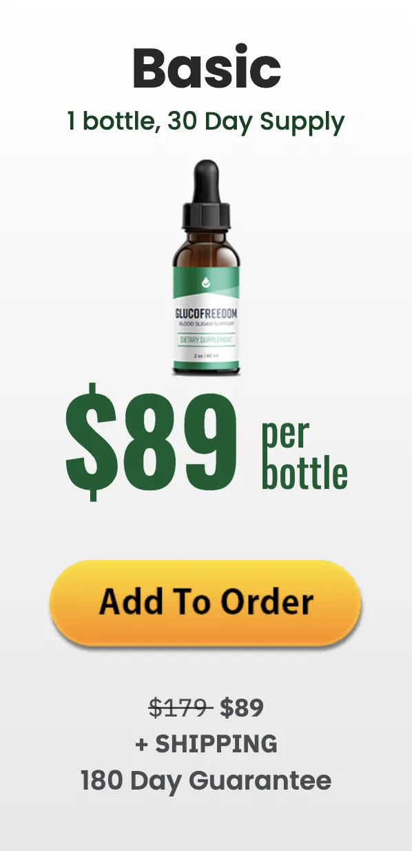 gluco freedom one bottle price 